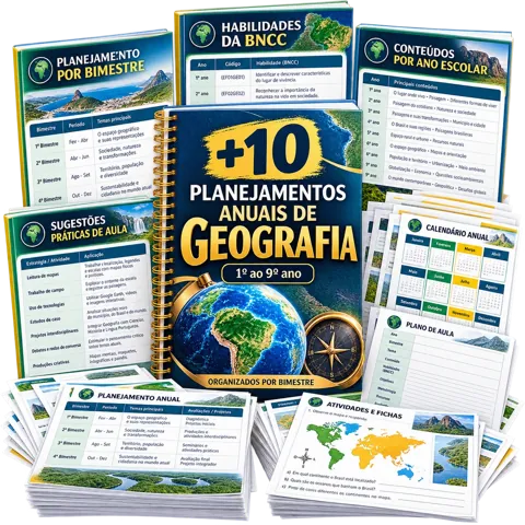 +10 Planejamentos Anuais de Geografia